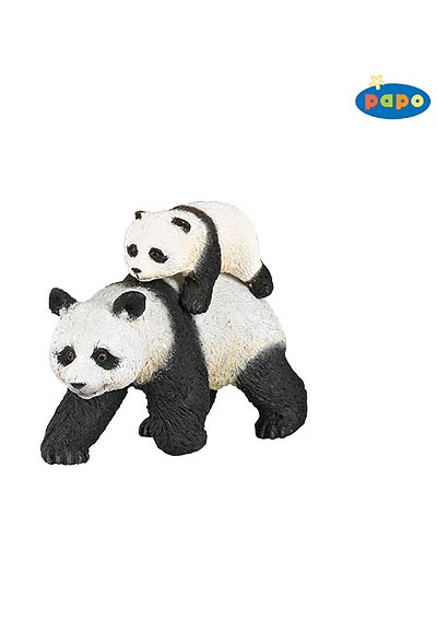 Panda s mláďaťom