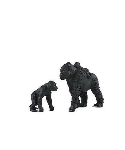 Gorila s mláďatami