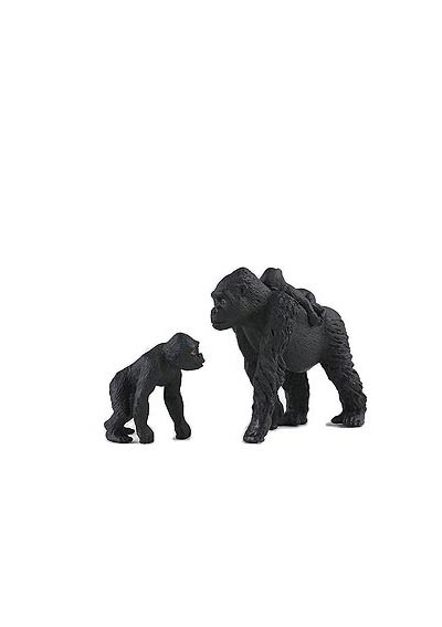 Gorila s mláďatami