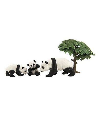Panda s mláďatami I