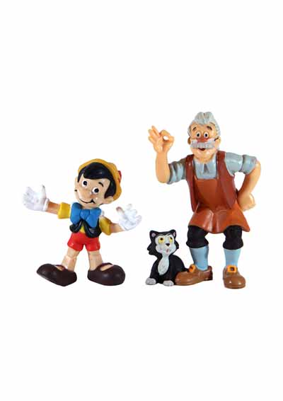 Pinocchio a Geppetto