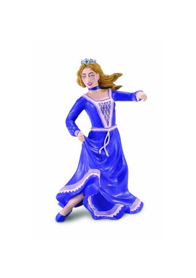 Tancujúca princezná – fialové šaty
