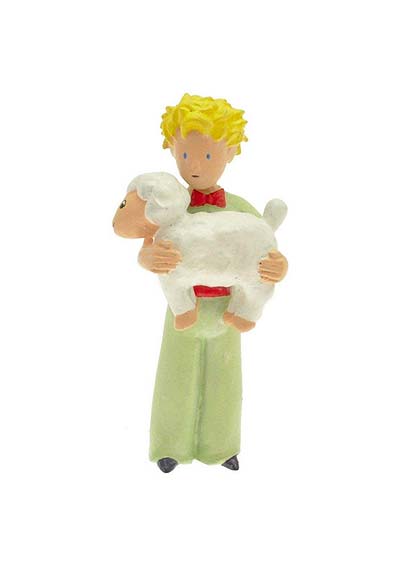 Malý princ držiaci ovečku