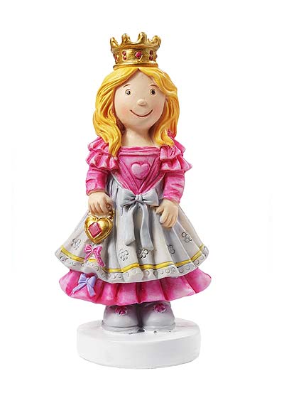 Princess with a crown - a figurine