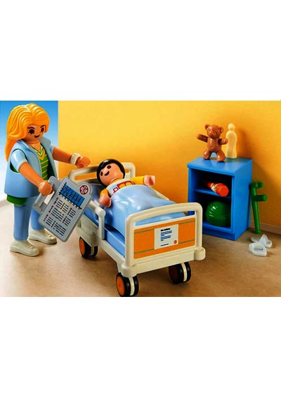 Dziecięca sala szpitalna