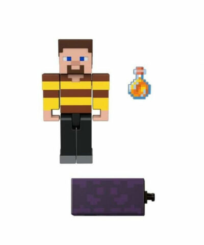 Steve staviteľ Ikonická postavička z hry Minecraft.