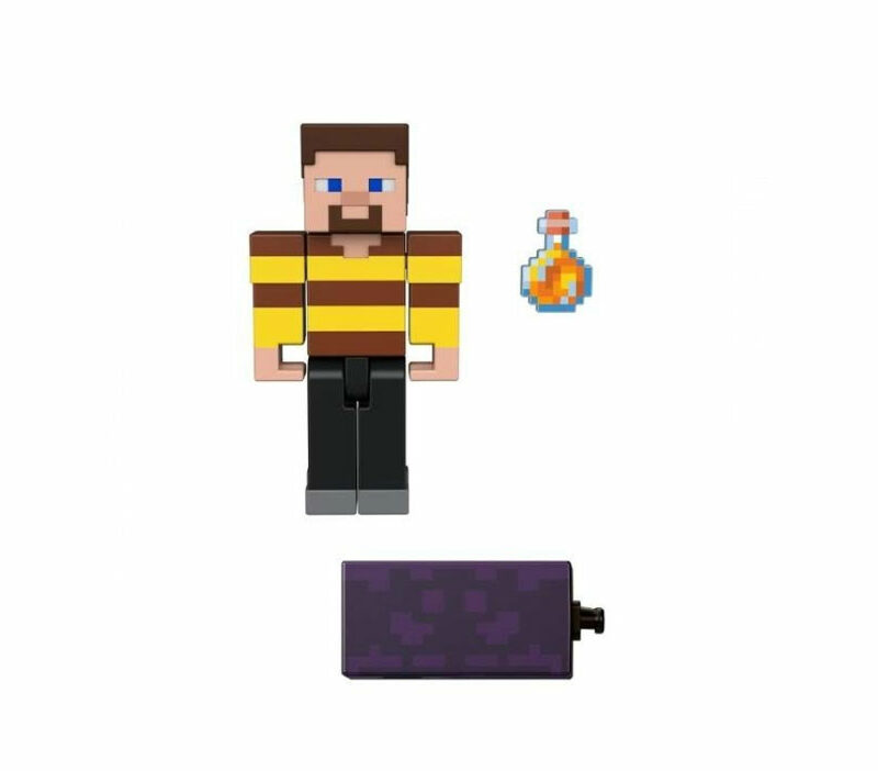 Steve staviteľ Ikonická postavička z hry Minecraft.