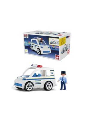 Policajné auto s policajtom