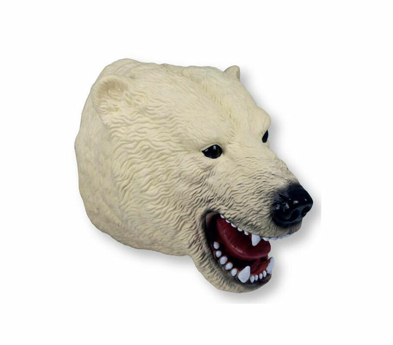 Ľadový medveď - gumová maňuška