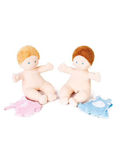 Látkové anatomické a záťažové bábiky – chlapec/dievča