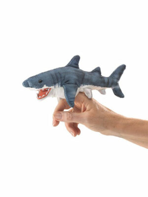 Žralok – realistická prstová maňuška