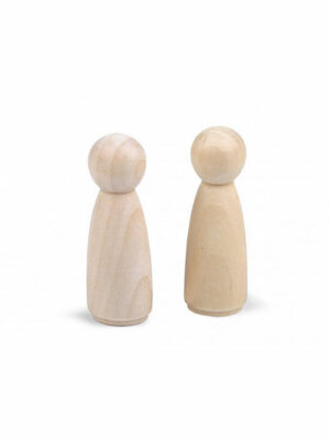 Základné drevené figúrky 7,5cm – 10ks