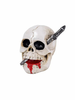 Lebka prepichnutá nožom