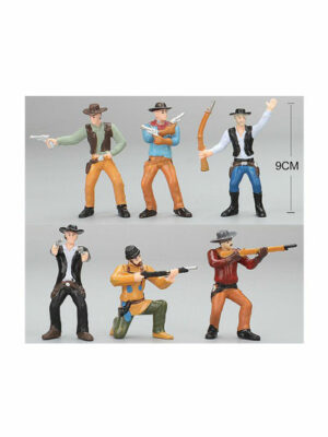 Sada kovbojov (6 ks)