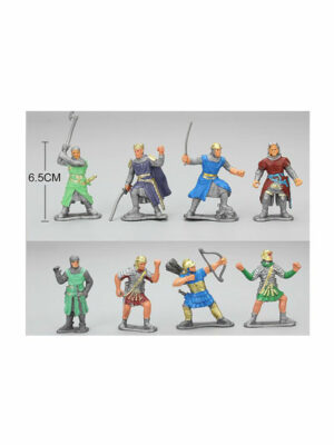 Sada rytierov a kráľa (8 ks)